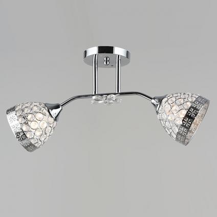 Люстра N5159/2 CR хром 2х60W E27 d510 h230 crst, QH22
